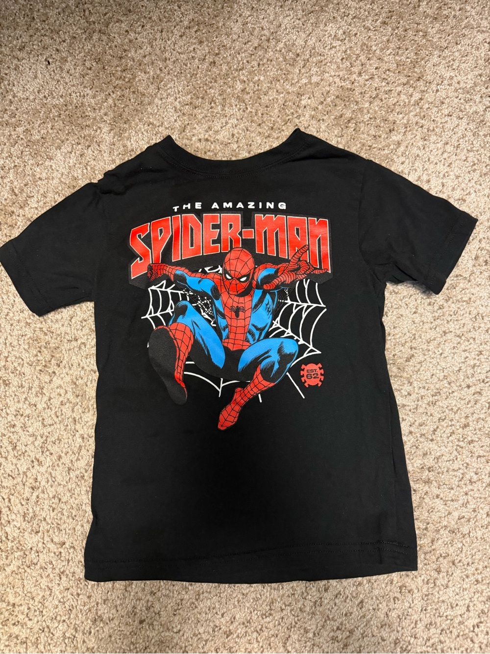 Marvel Black Logo T-Shirt